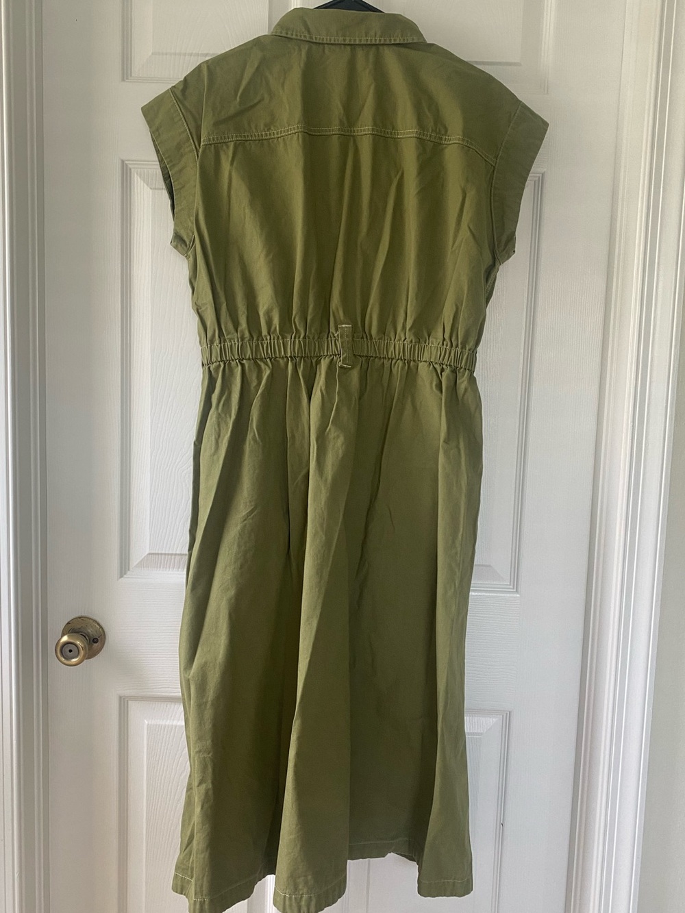 Free Assembly Belted Utility Midi Dress - Picture 5 of 6